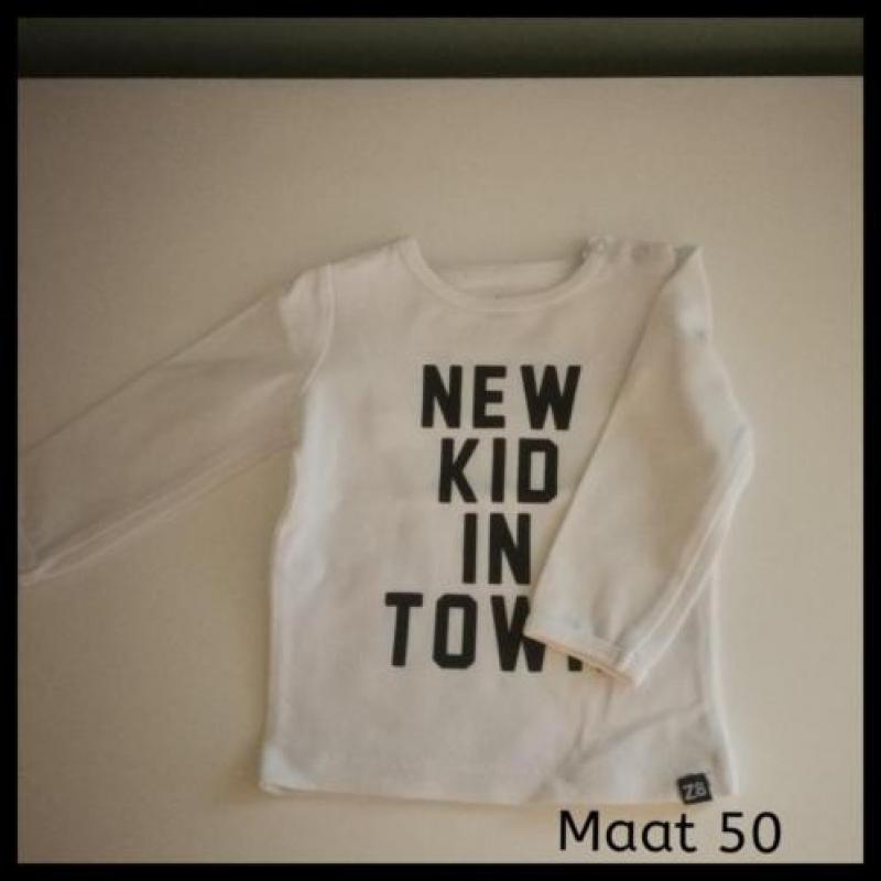 Z8 shirtjes New Born maat 50