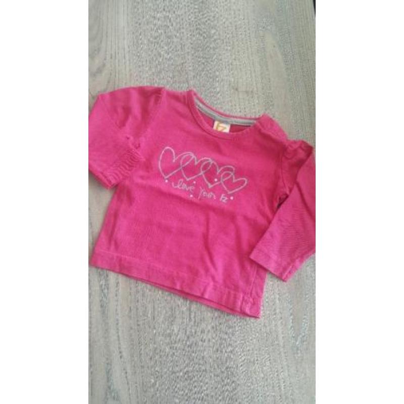 Zgan shirt en broekje Frendz mt 50/56