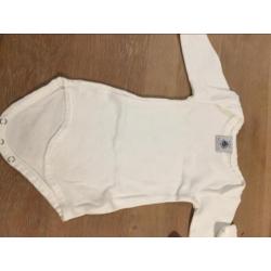 5 Petit Bateau rompers maat 54 wit