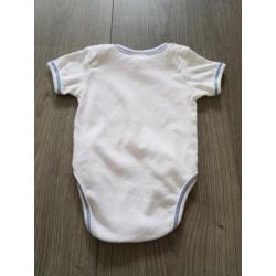 BAMBINO witte romper schaapje maat 50/56 (KG511)