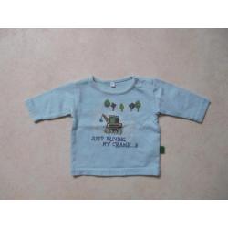 (J44) Licht blauw baby longsleeve