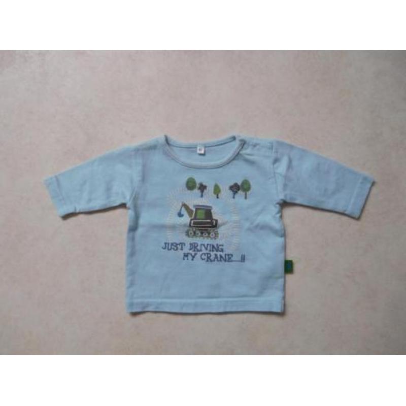 (J44) Licht blauw baby longsleeve